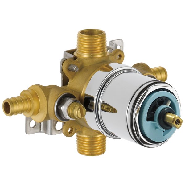 Peerless To Trade Tub And Shower Valve Body With Stops With Pex Connections PTR188700-PXWS